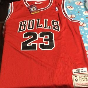 Mitchell & Ness Michael Jordan Home Red Jersey XL